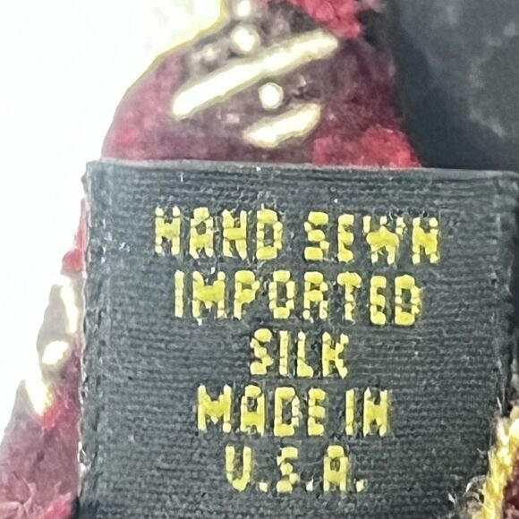 Vintage Robert Talbott Culwell & Son Hand Sewn Silk Tie Made in USA - Picture 7 of 10